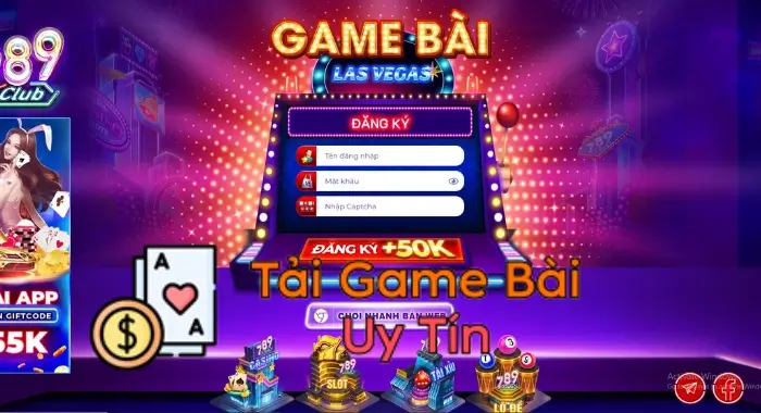 giao diện vào game