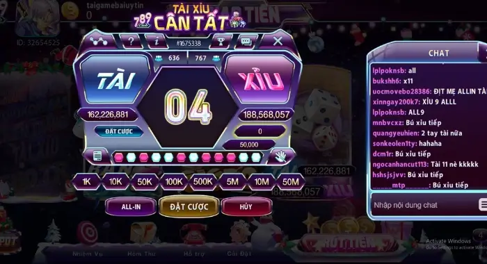 Sảnh trò chơi mini game