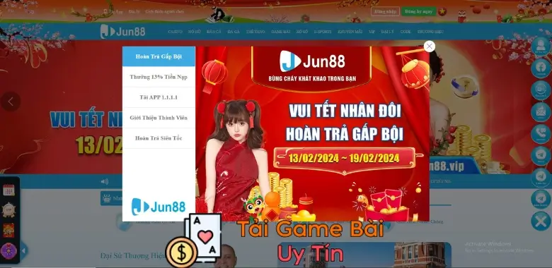 Nhà cái Jun8802 Vip uy tín xanh chín bảo mật an toàn cao